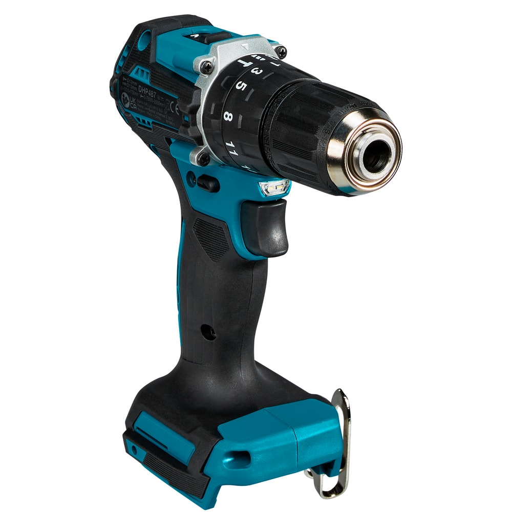Дрель-шуруповерт ударная аккумуляторная DHP487Z (DHP 487 Z) MAKITA, фото 8