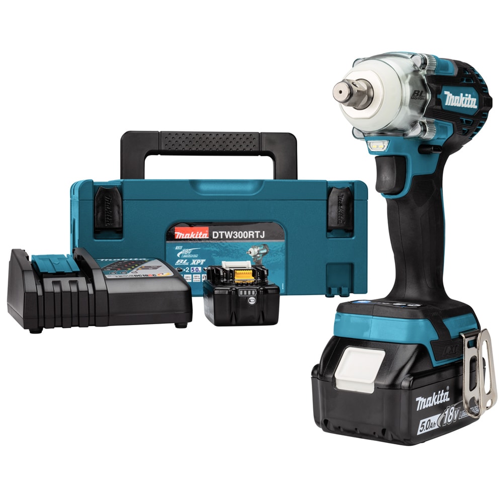 Гайковерт аккумуляторный DTW300RTJ (DTW 300 RTJ) MAKITA, фото 2
