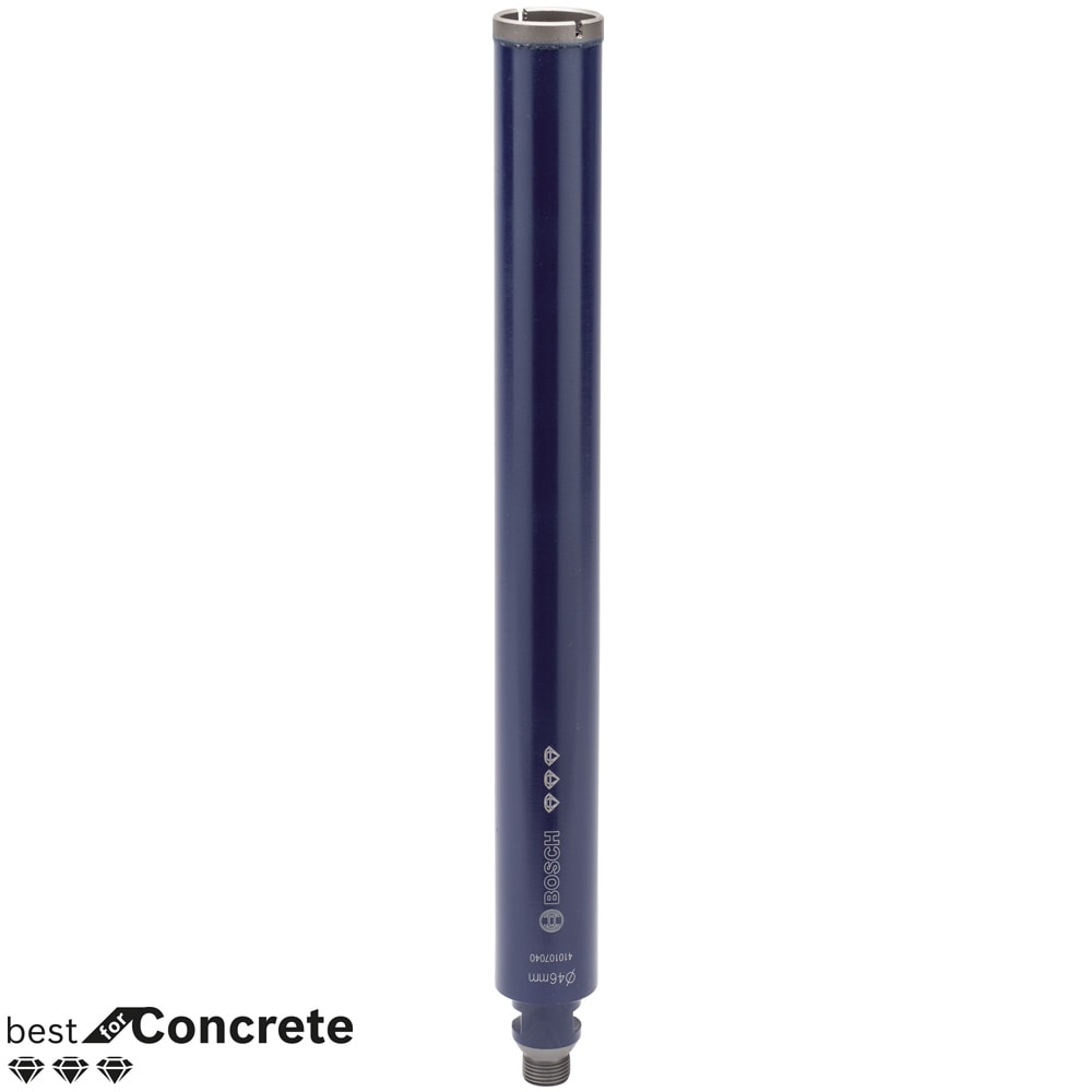 Коронка алмазная М47x400 мм G 1/2" Best for Concrete, BOSCH