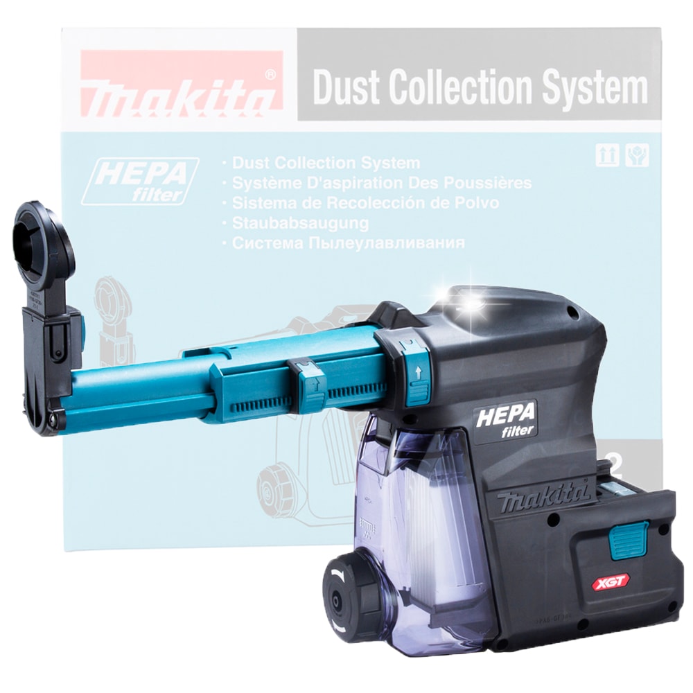 Насадка-пылесос DX12 к перфораторам XGT40V HR001G / HR003G MAKITA (191E54-9)