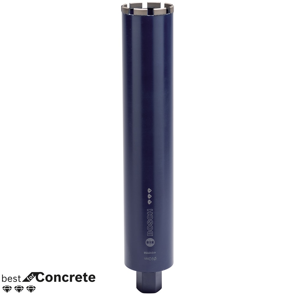 Коронка алмазная М92x450 мм 1 1/4" Best for Concrete, BOSCH