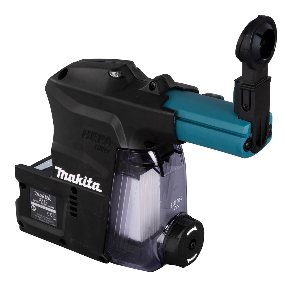 Насадка-пылесос DX12 к перфораторам XGT40V HR001G / HR003G MAKITA (191E54-9), фото 7