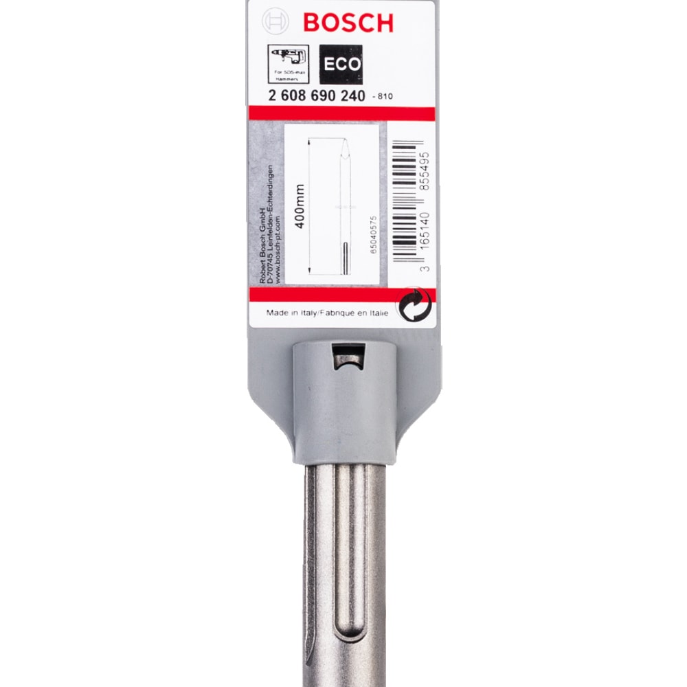 Зубило SDS-max_ECO Пикообразное 400 мм, BOSCH, фото 2