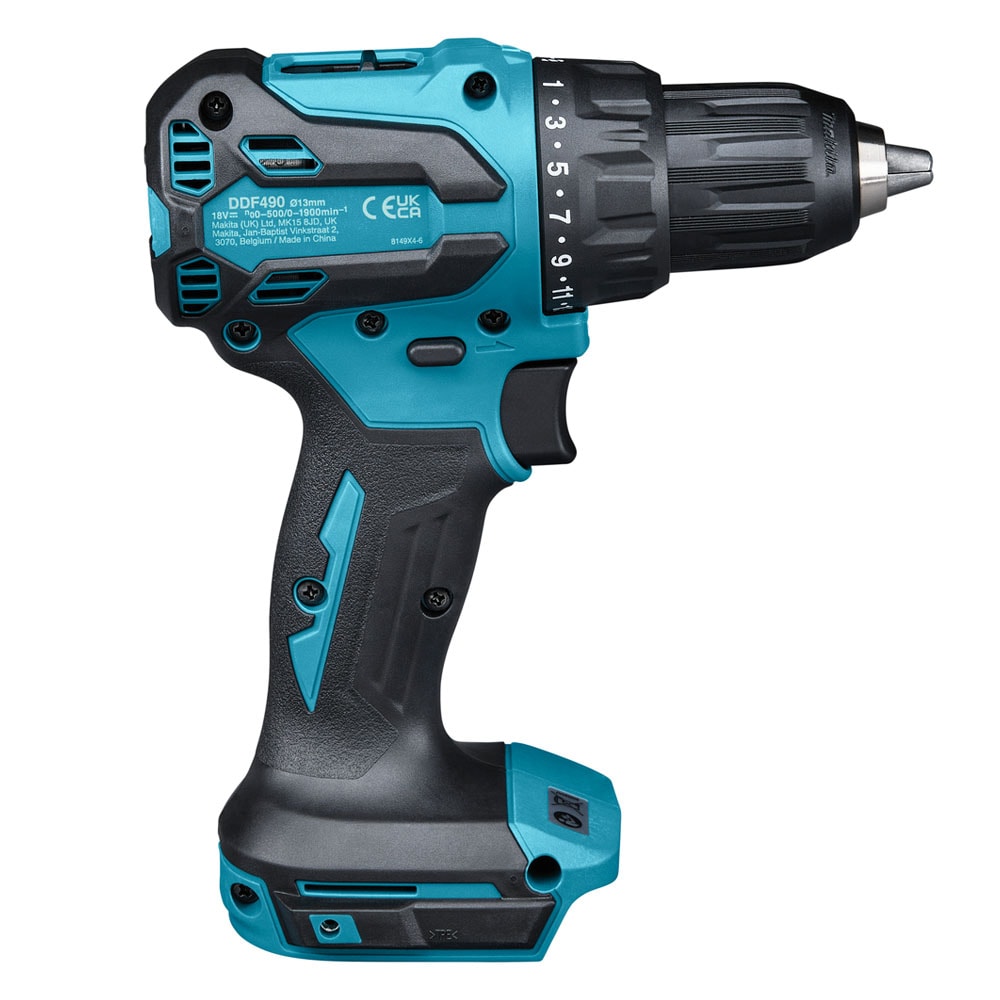 Дрель-шуруповерт аккумуляторная DDF490Z (DDF 490 Z) MAKITA, фото 10