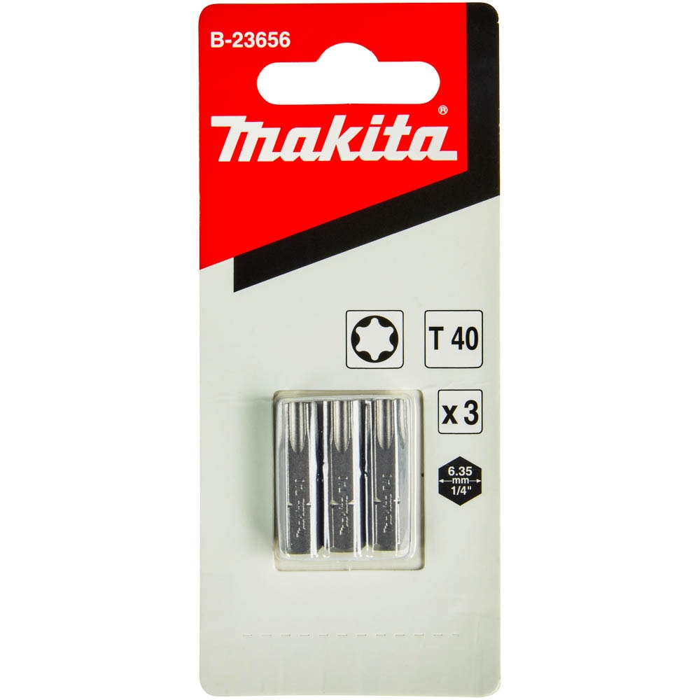 Бита T40 25 мм C-form (3 шт), MAKITA