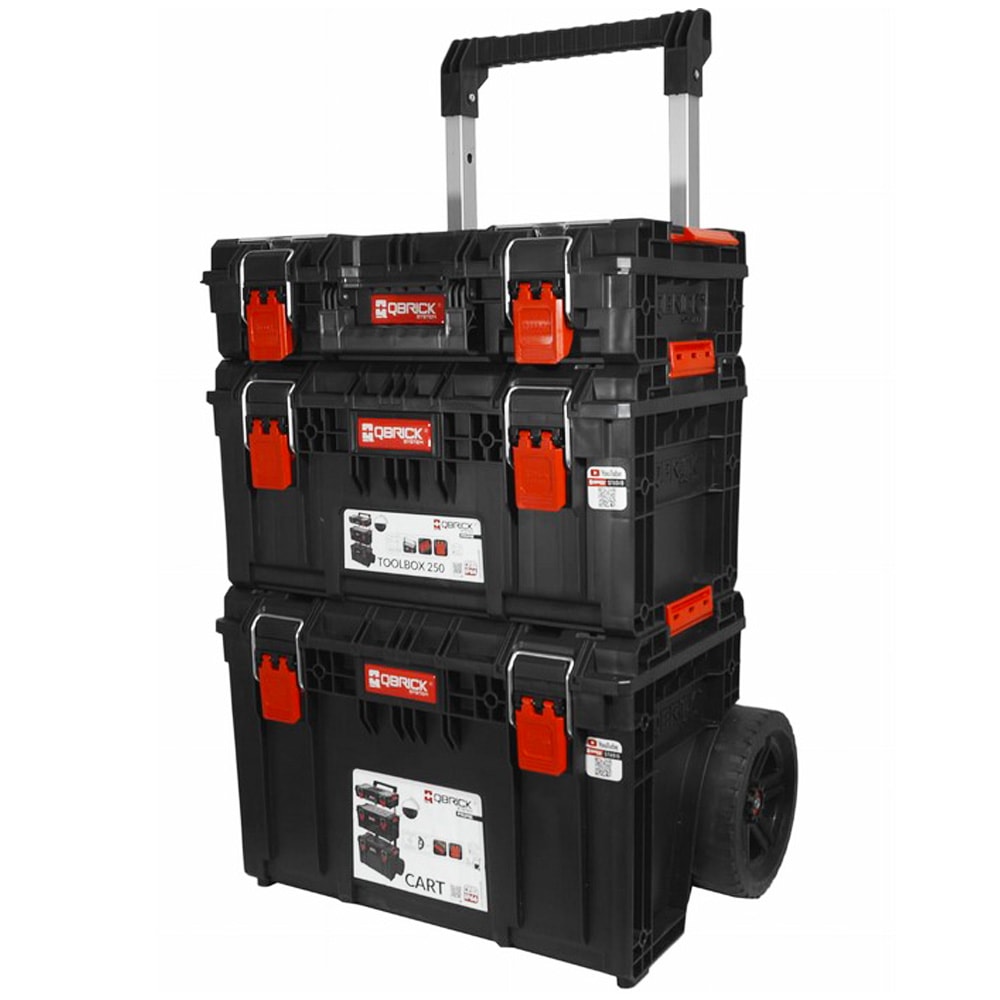 Набор ящиков для инструментов QBRICK System PRIME SET 1 (черный), Qbrick, фото 2