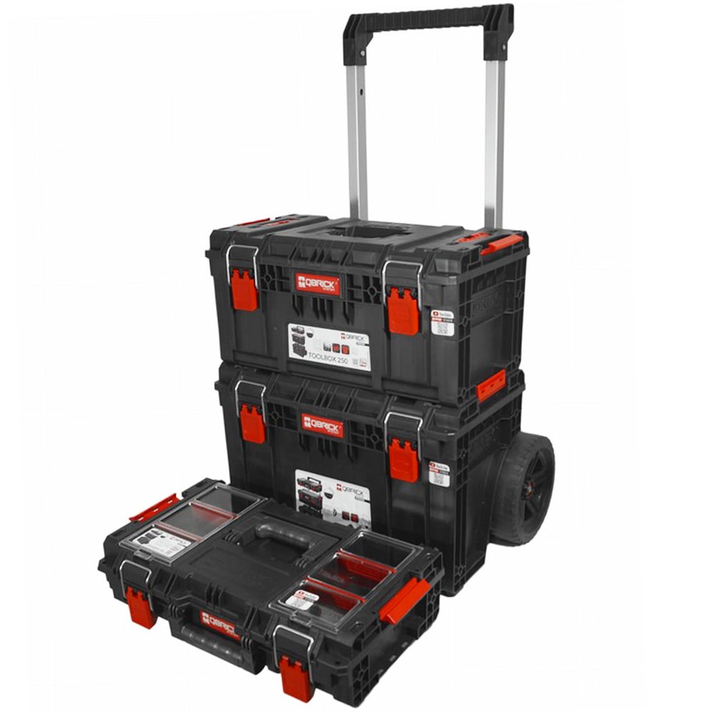 Набор ящиков для инструментов QBRICK System PRIME SET 1 (черный), Qbrick, фото 3