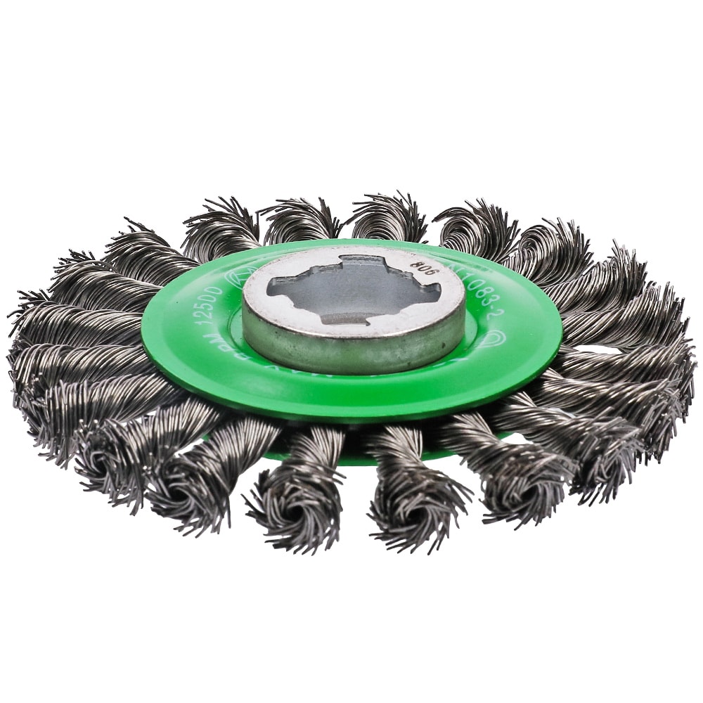 Щетка дисковая, проволочная Heavy for Inox (115 мм / X-LOCK) BOSCH (2608620733), фото 2
