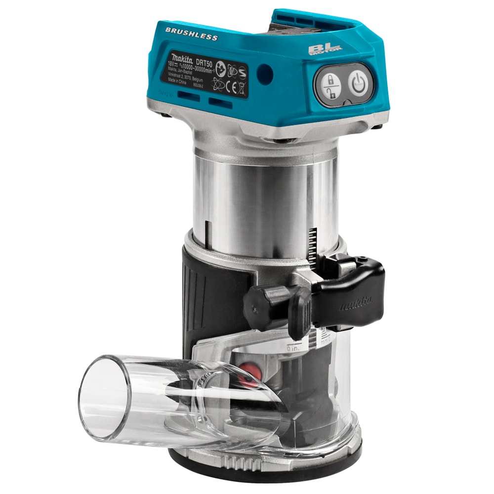 Фрезер кромочный аккумуляторный DRT50Z (DRT 50 Z) MAKITA, фото 4