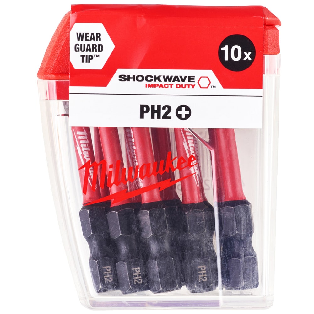 Бита Shockwave Impact Duty PH2 50 мм (10 шт) Milwaukee (4932430855), фото 3