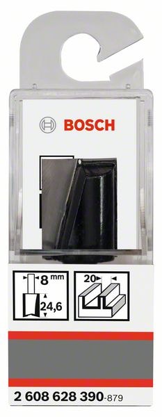 Фреза__Пазовая D20x24.6x56 / хв 8 мм
