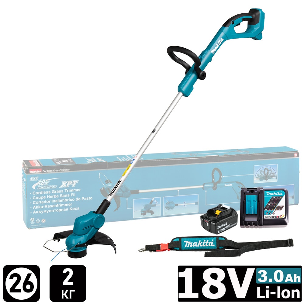 Триммер аккумуляторный DUR193RF (DUR 193 RF) MAKITA