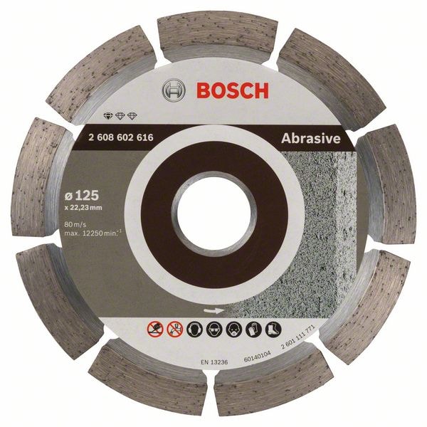 Алмазный круг Standard for Abrasive 125x22,23 мм BOSCH (2608602616), фото 2