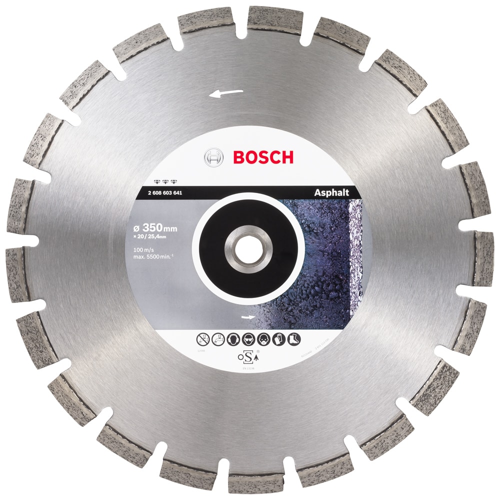 Алмазный круг 350х20/25,4 мм Best for Asphalt, BOSCH