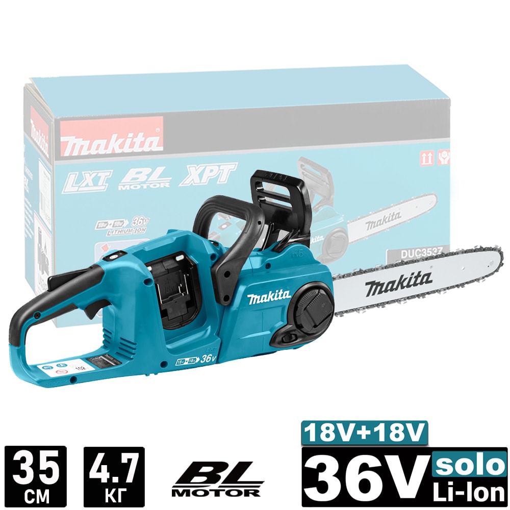 Пила цепная аккумуляторная DUC353Z (DUC 353 Z) MAKITA