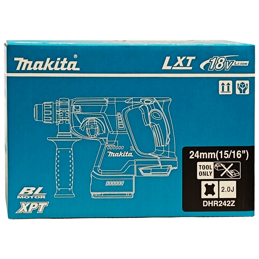 Перфоратор аккумуляторный DHR242Z (DHR 242 Z) MAKITA, фото 2
