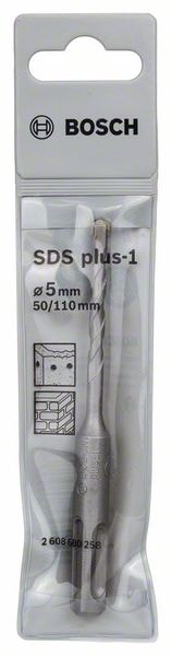 SDS-plus-1 бур 5 x50x110 мм (1 шт), BOSCH