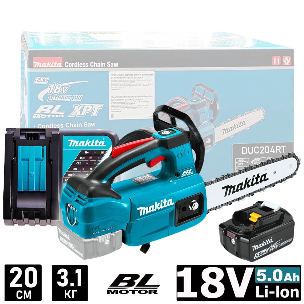 Пила цепная аккумуляторная DUC204RT (DUC 204 RT) MAKITA
