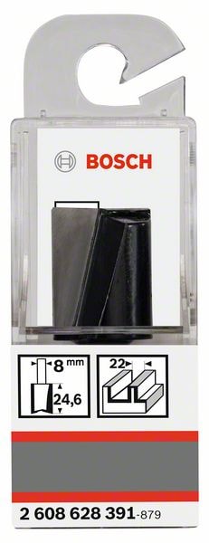 Фреза__Пазовая D22x24.6x56 / хв 8 мм, BOSCH