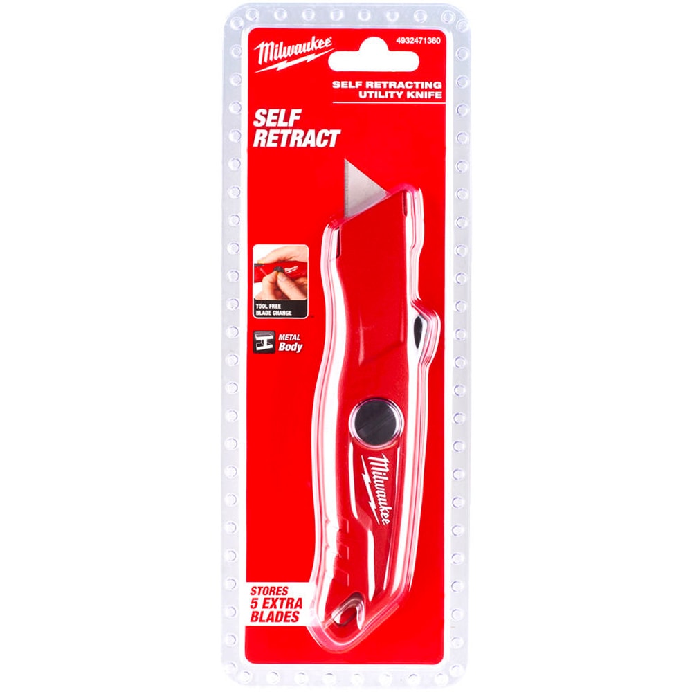 Нож строительный выдвижной Heavy Duty Milwaukee (4932471360)
