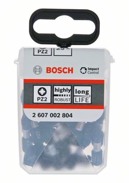 Бита Impact Control PZ2 25 мм (25 шт), BOSCH