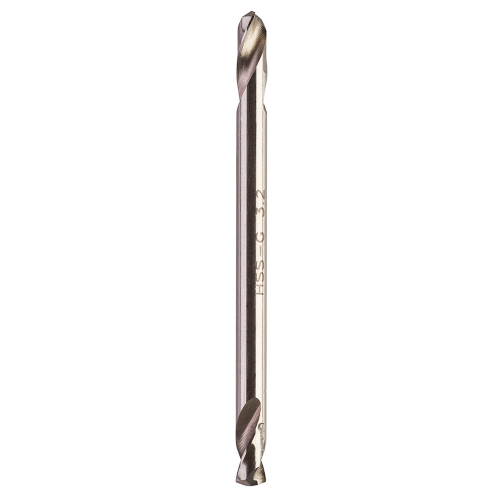 Сверло по металлу двухстороннее 3,2x55 мм HSS-G (10 шт) Round Shank Milwaukee (4932352224), фото 2