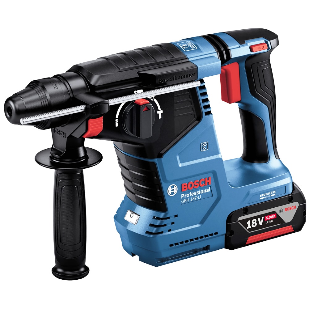 Перфоратор аккумуляторный GBH 187-LI Professional BOSCH (0611923022), фото 3