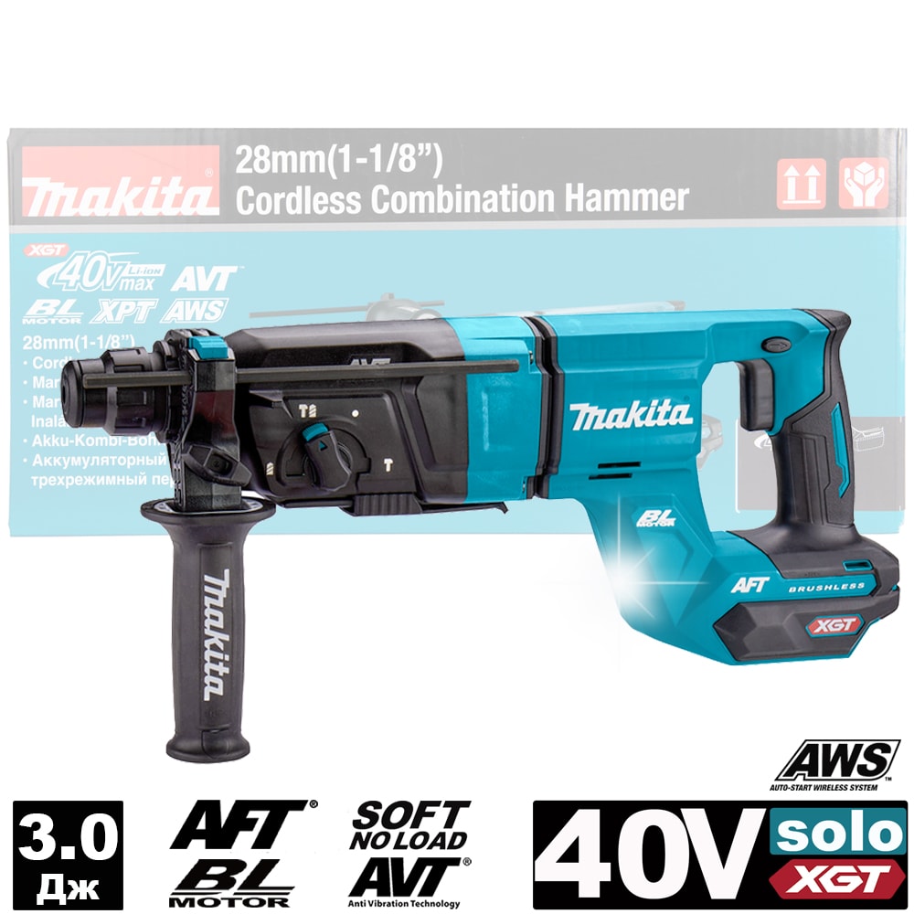 Перфоратор аккумуляторный HR007GZ (HR 007 GZ) MAKITA