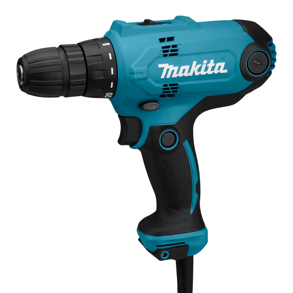 Дрель-шуруповерт сетевая DF0300X3 (DF 0300 X3) + набор бит MAKITA, фото 5