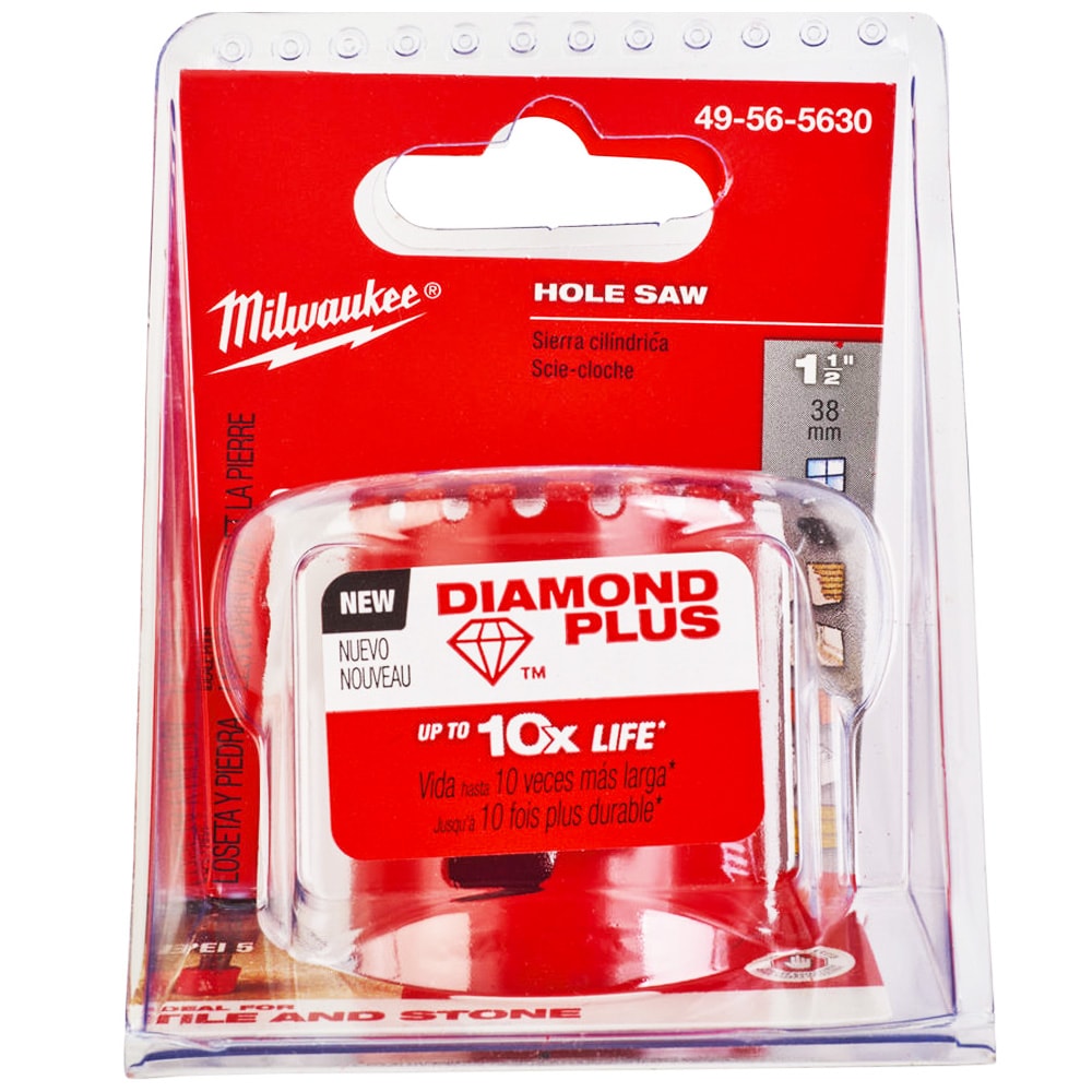 Алмазная коронка D38 мм Diamond Plus Milwaukee (49565630)