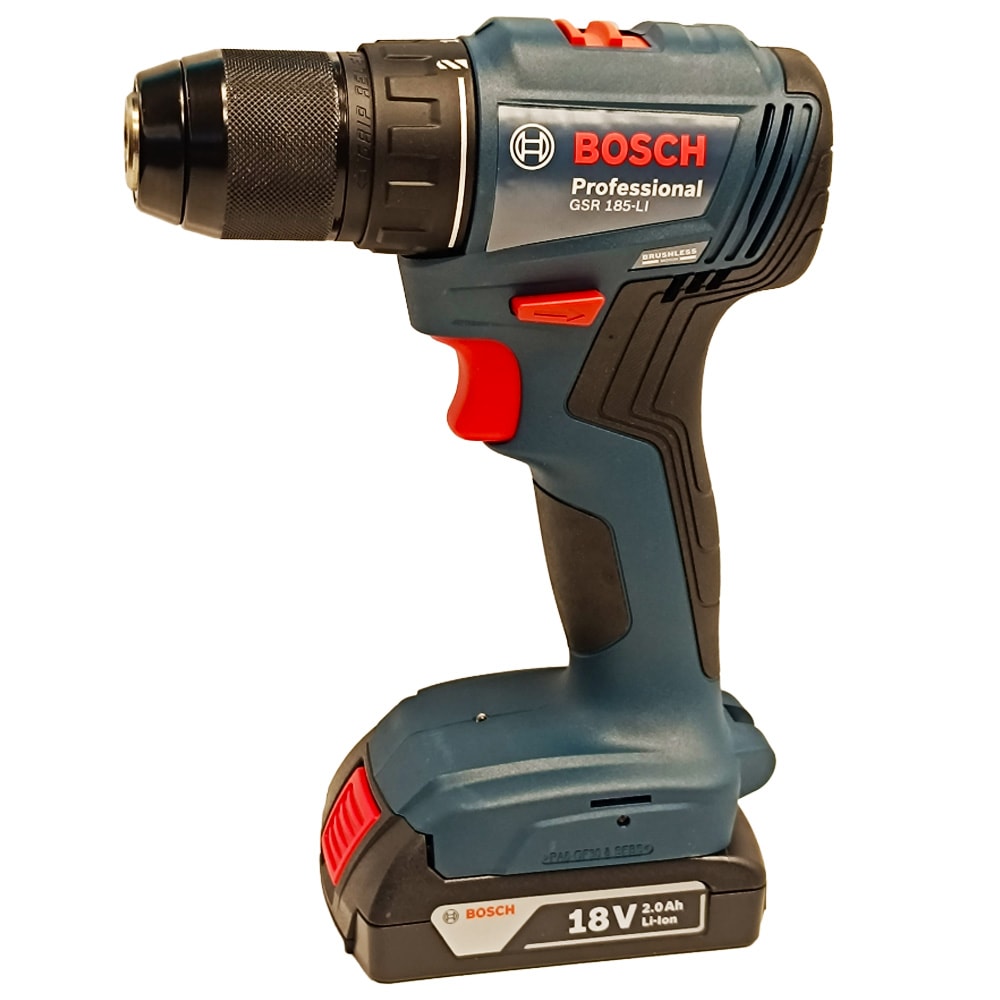 Дрель-шуруповерт аккумуляторная GSR 185-LI Professional BOSCH (06019K3000), фото 3