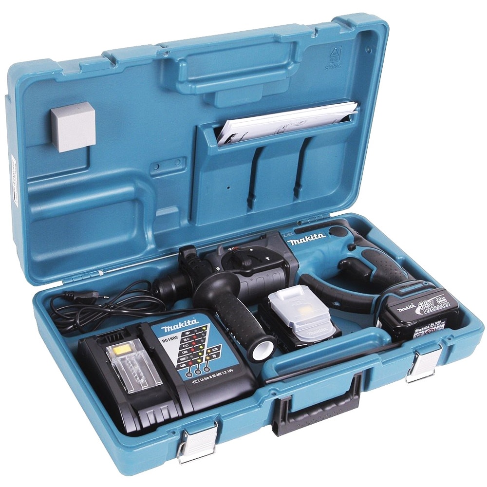 Перфоратор аккумуляторный DHR202RFE (DHR 202 RFE) MAKITA, фото 2