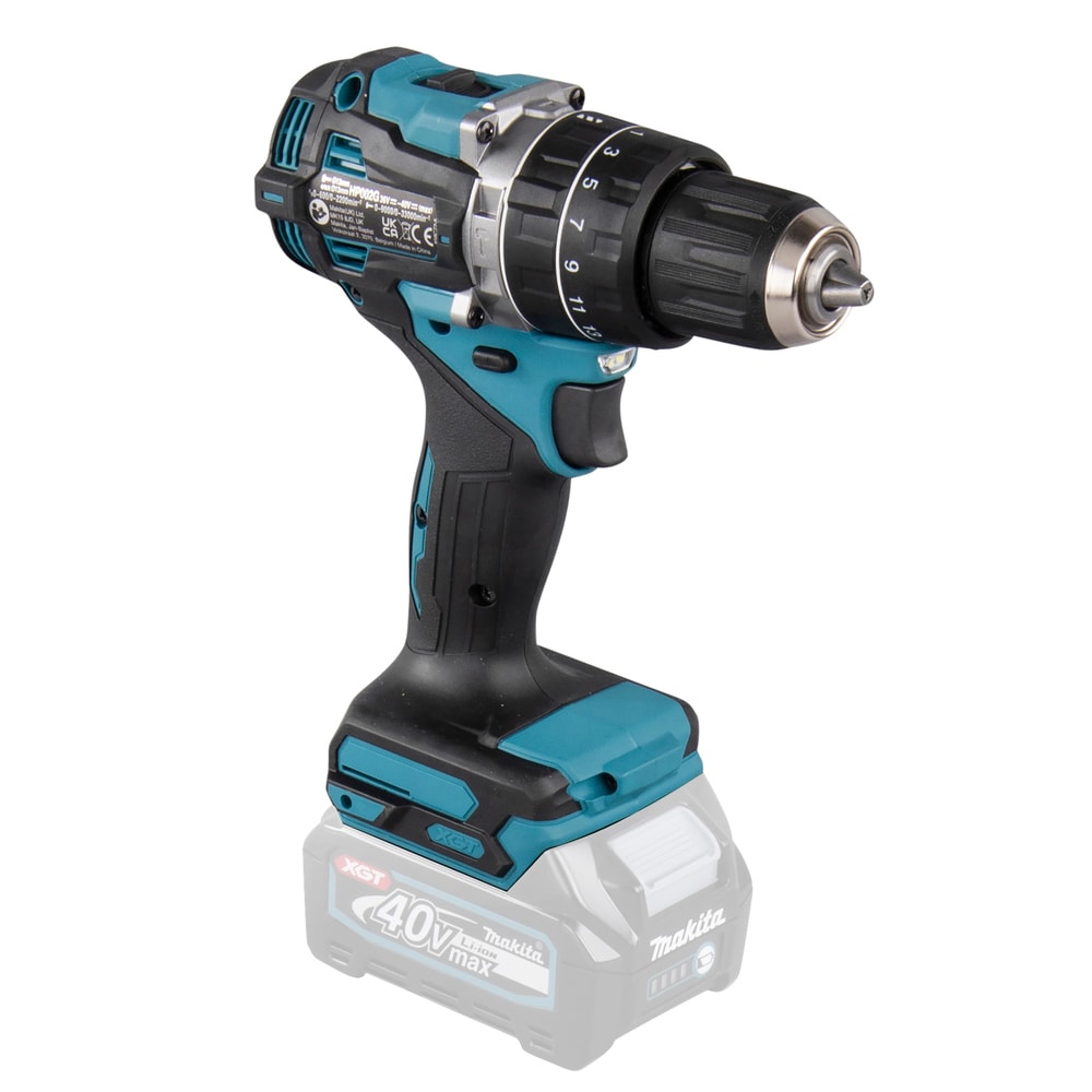 Дрель-шуруповерт ударная аккумуляторная HP002GZ (HP 002 GZ) MAKITA, фото 8