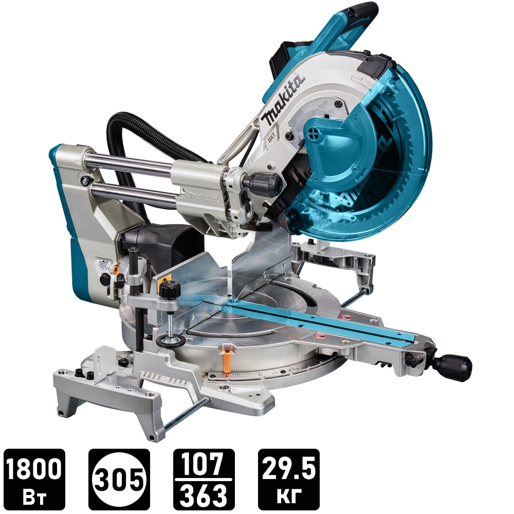 Торцовая пила LS1219 (1800 Вт / 305 мм / DXT), MAKITA