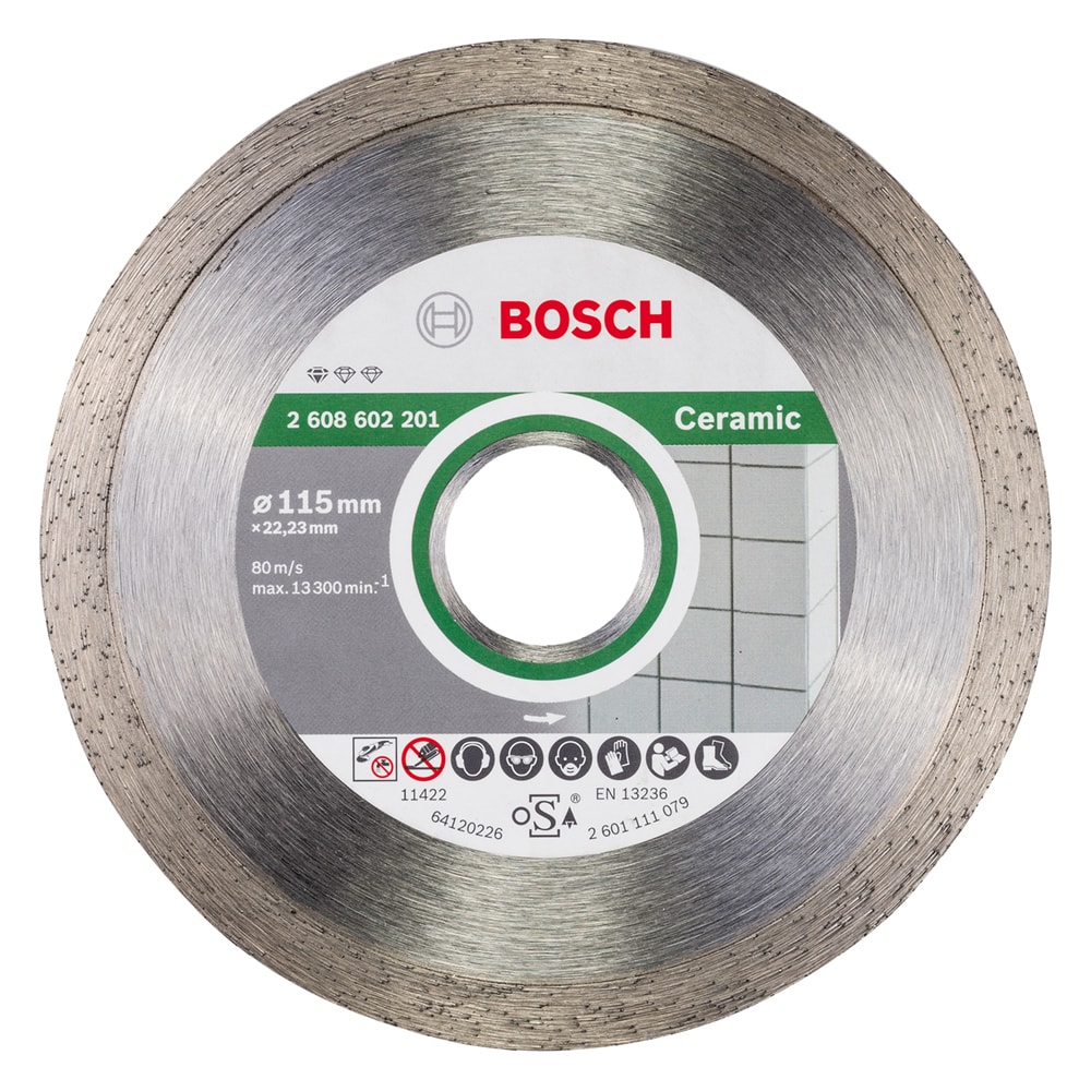 Алмазный круг Standard for Ceramic 115x22,23 мм BOSCH (2608602201), фото 2