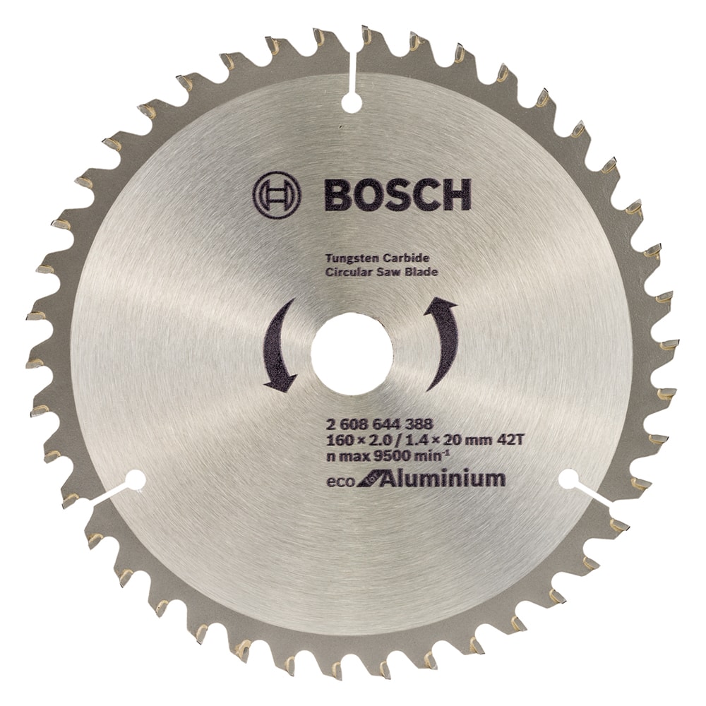 Диск пильный ECO 160х2,0х20 мм Z42 Aluminium, BOSCH, фото 2