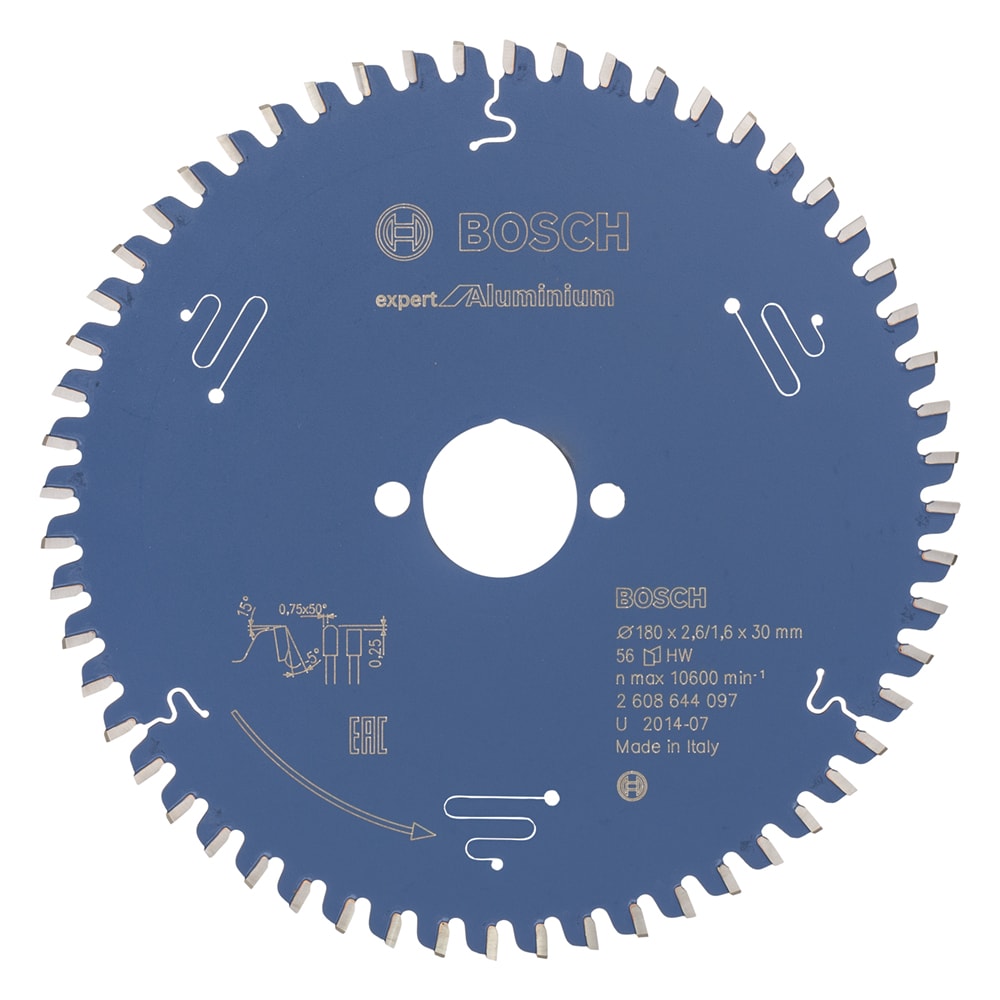 Диск пильный 180х2,6х30 мм Z56 Expert for Aluminium, BOSCH, фото 2