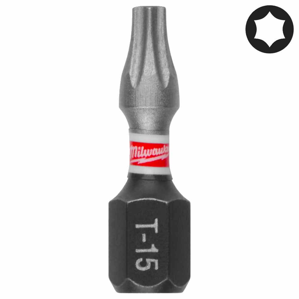 Бита ударная Shockwave Impact Duty TX15 25 мм (3 шт) Milwaukee (4932500362), фото 2