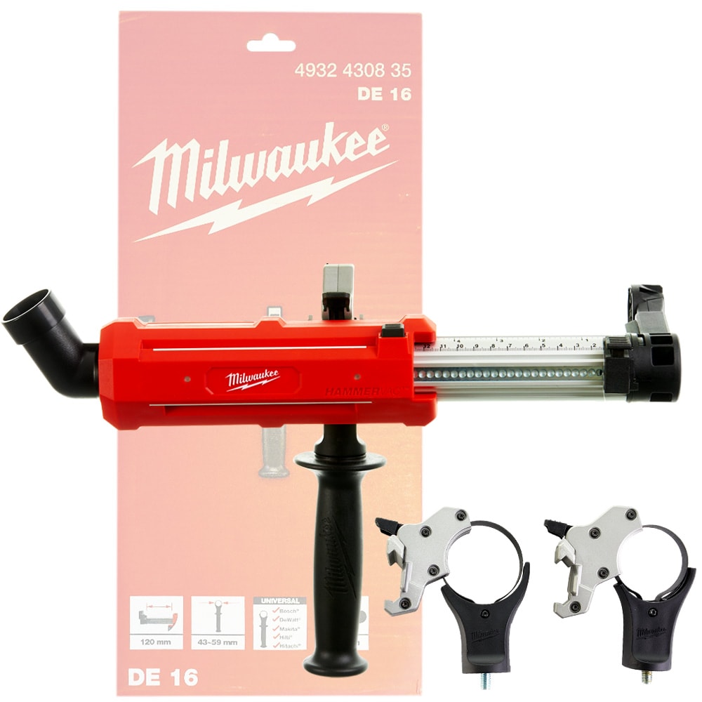 Система пылеудаления DE 16 к перфораторам SDS-Plus Milwaukee (4932430835)