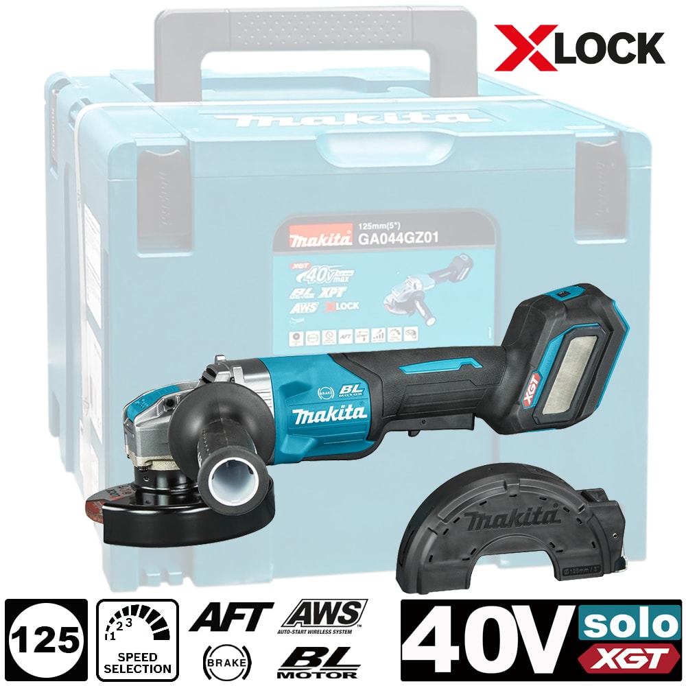 Угловая шлифмашина аккумуляторная GA044GZ01 (GA 044 GZ01) MAKITA