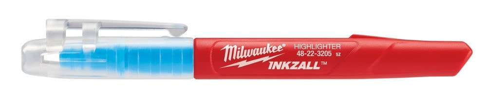 Набор цветных текстмаркеров INKZALL (5 шт) Milwaukee (48223206), фото 2