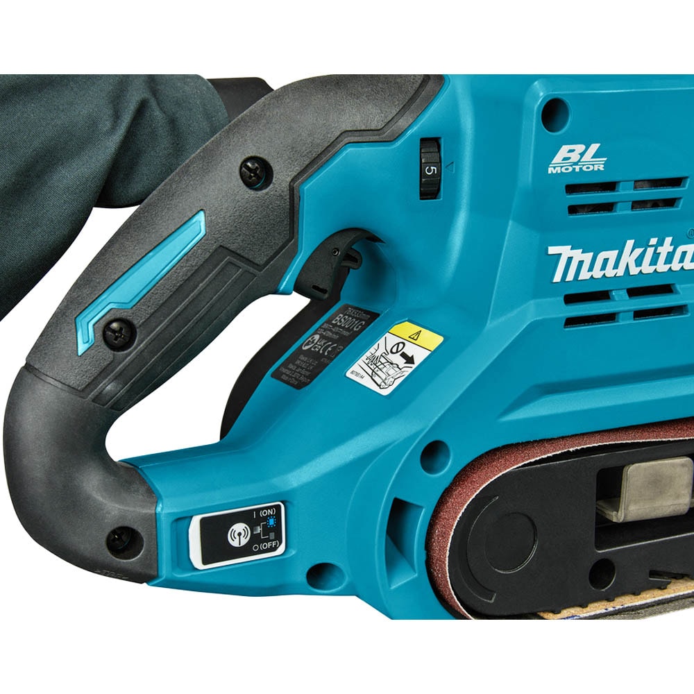 Ленточная шлифмашина аккумуляторная BS001GZ (BS 001 GZ) MAKITA, фото 7