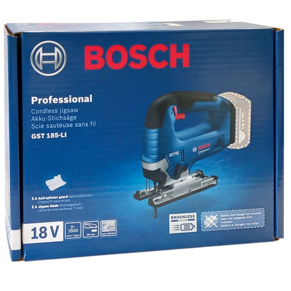 Лобзик аккумуляторный GST 185-LI Professional BOSCH (06015B3021), фото 2