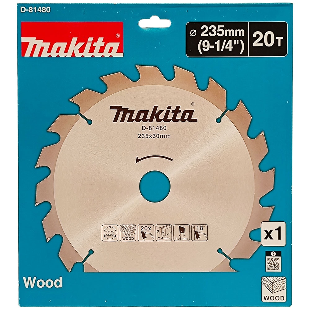 Диск пильный 235x2,4х30/25 мм Z20 Standard (дерево), MAKITA
