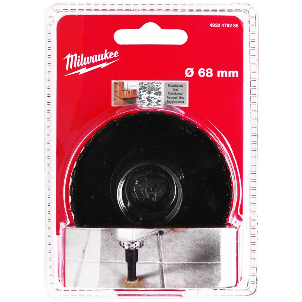 Алмазная коронка D68 мм M14 по керамограниту Milwaukee (4932478285)