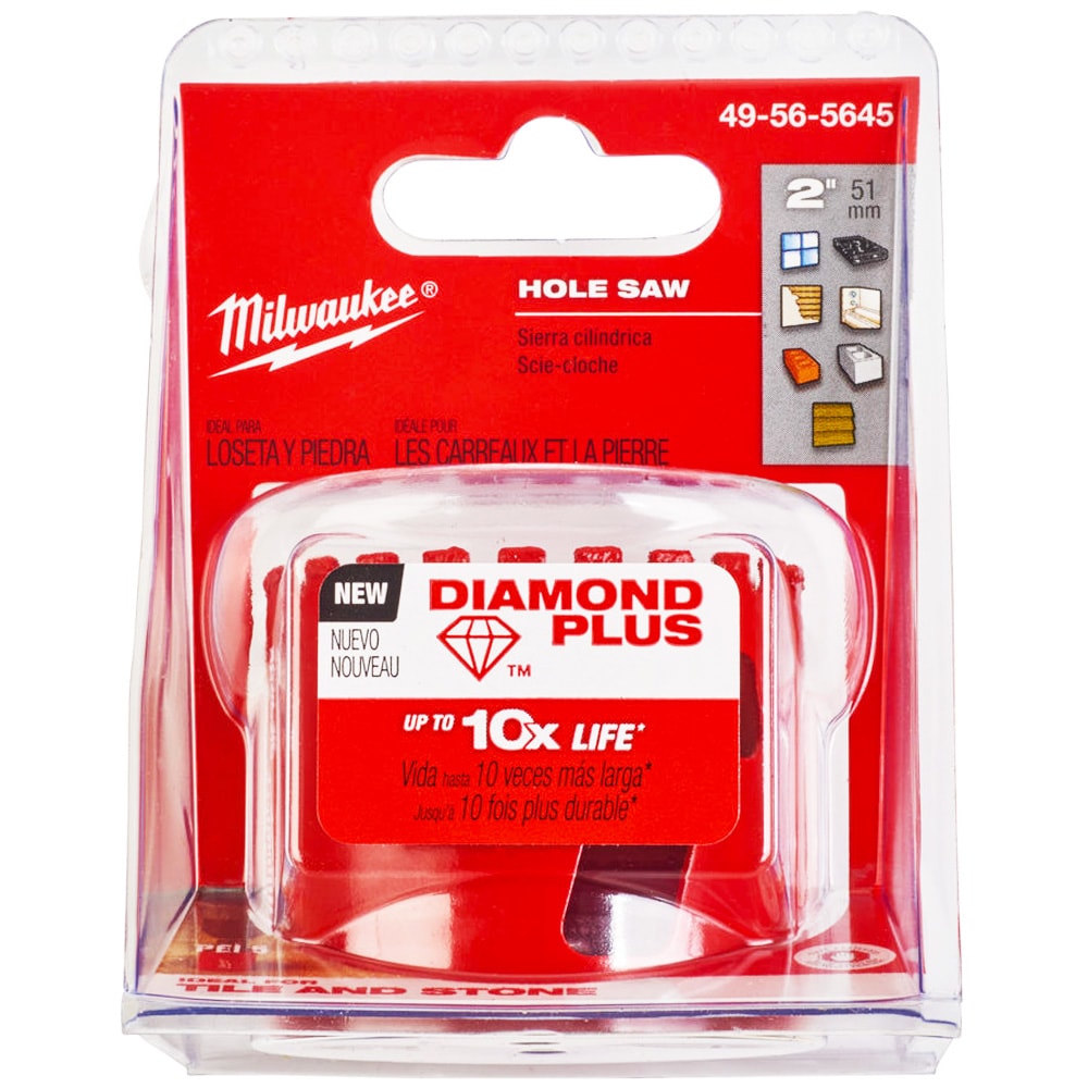 Алмазная коронка D51 мм Diamond Plus Milwaukee (49565645)