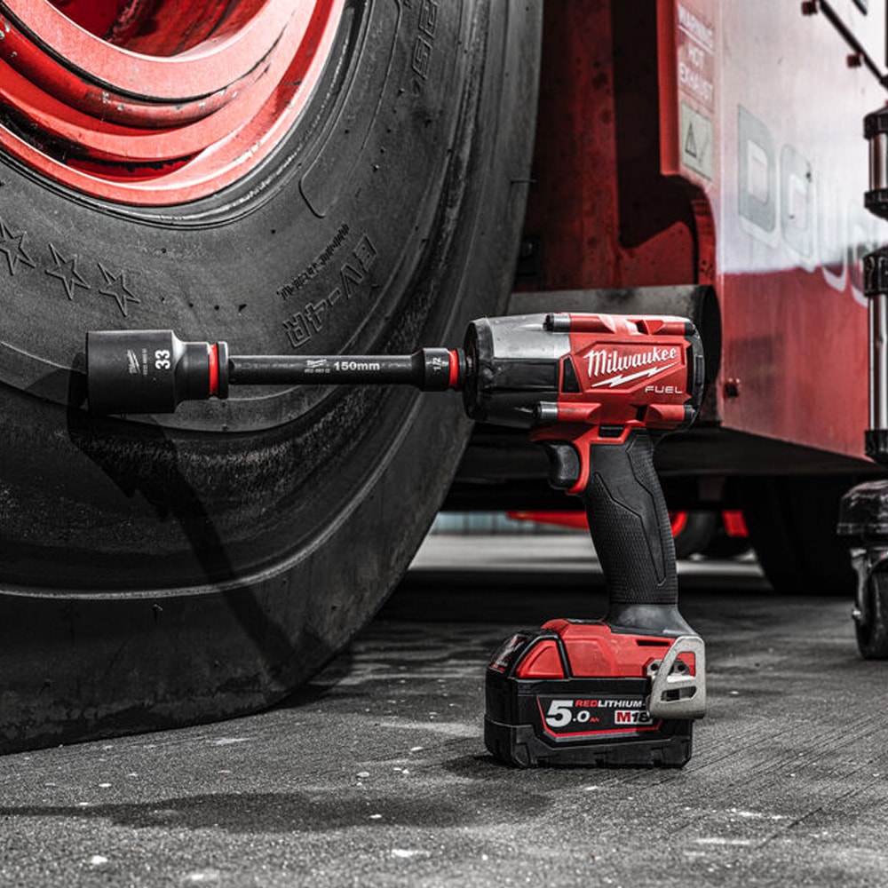 Удлинитель 1/2" 150 мм Shockwave Impact Duty к ударным головкам Milwaukee (4932480352), фото 4