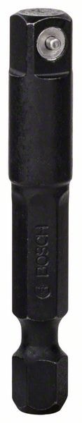 Адаптер ударный с 1/4" HEX на 1/4" квадрат (50 мм), BOSCH, фото 2