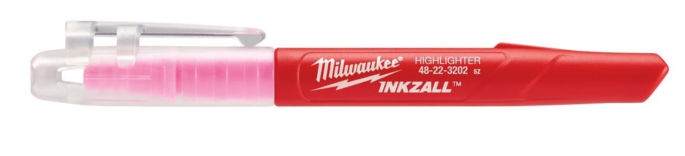 Набор цветных текстмаркеров INKZALL (5 шт) Milwaukee (48223206), фото 5