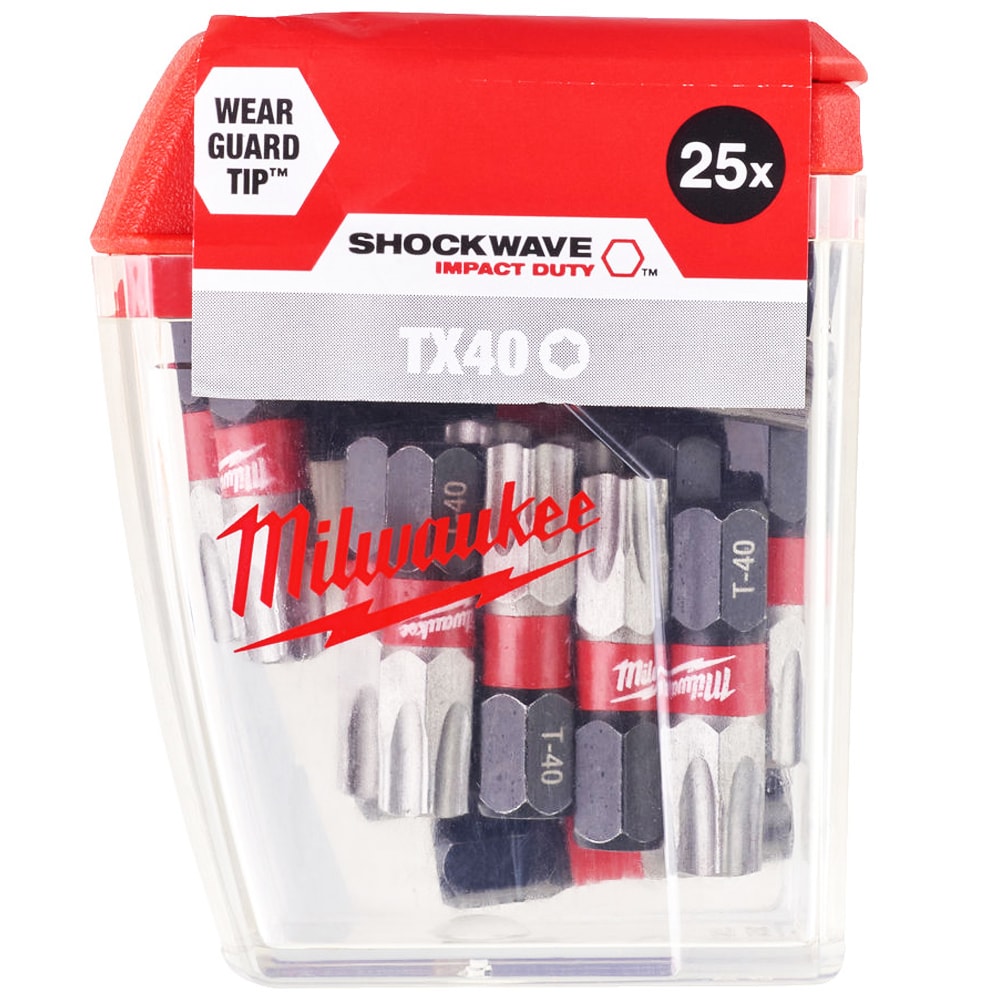 Бита Shockwave Impact Duty TX40 25 мм (25 шт) Milwaukee (4932430889), фото 3